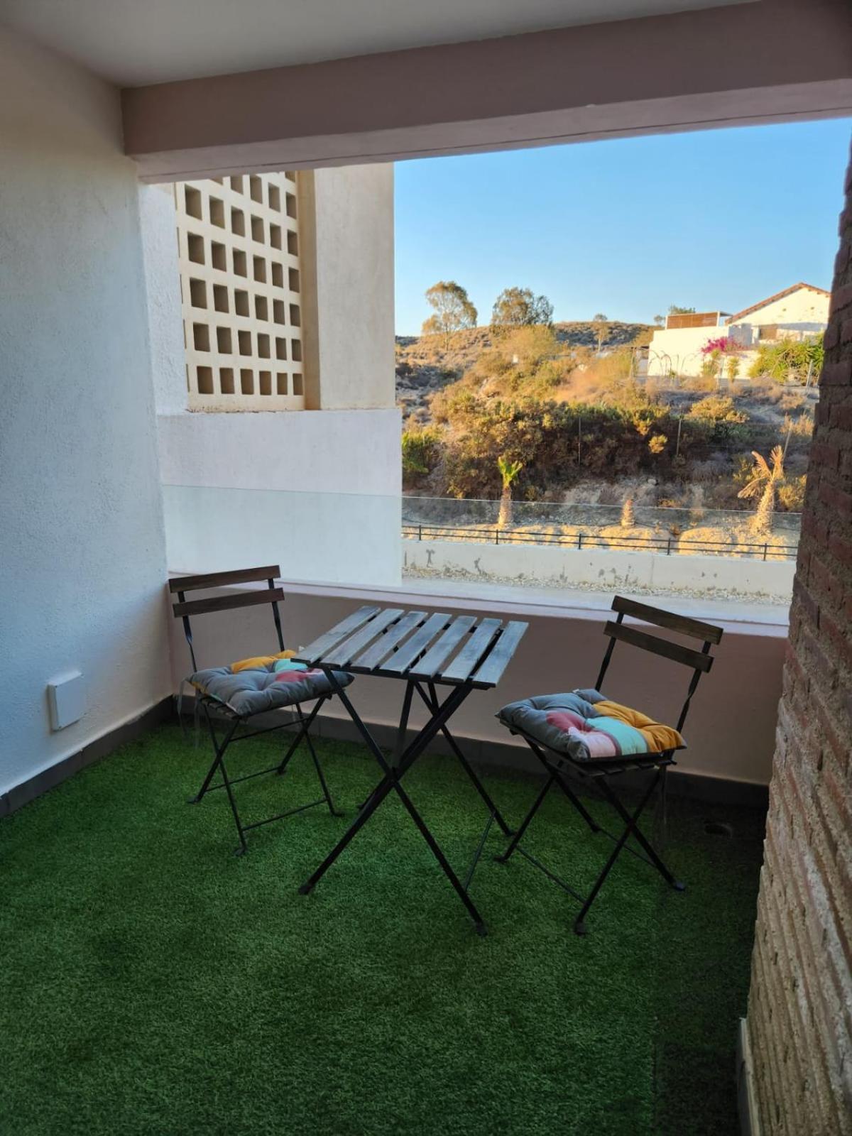 Bajo Con Vistas A La Piscina En Valle Del Este Golf Vera Exterior foto