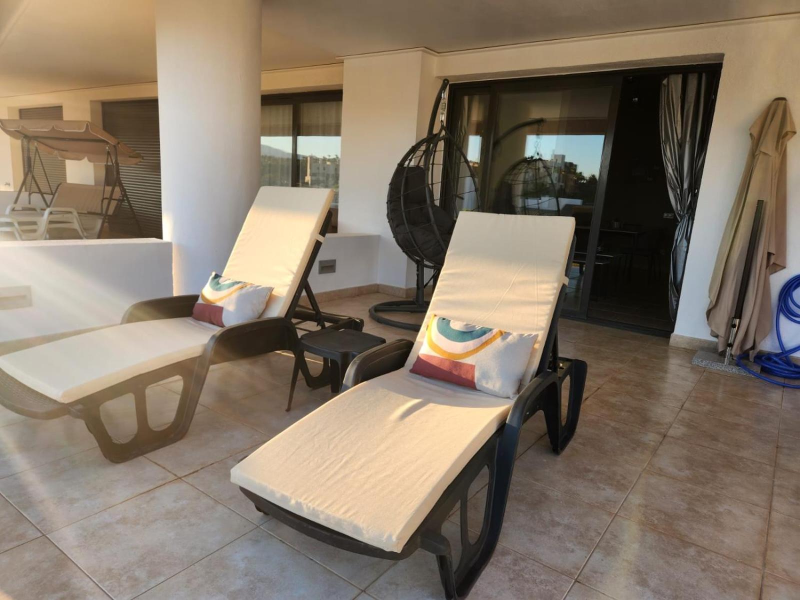 Bajo Con Vistas A La Piscina En Valle Del Este Golf Vera Exterior foto
